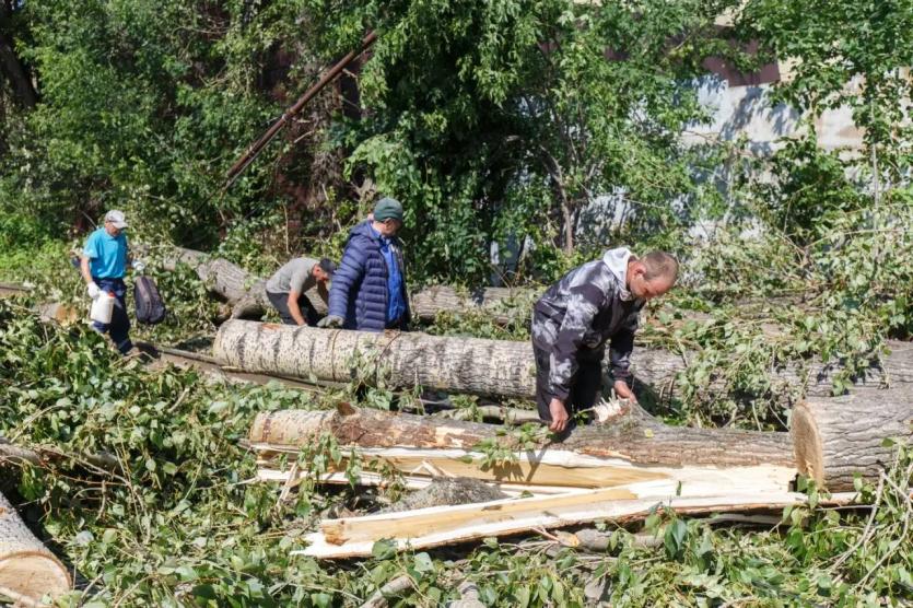 Фото В Златоусте после шторма без газа остаются шесть домов, без электричества - 425 
