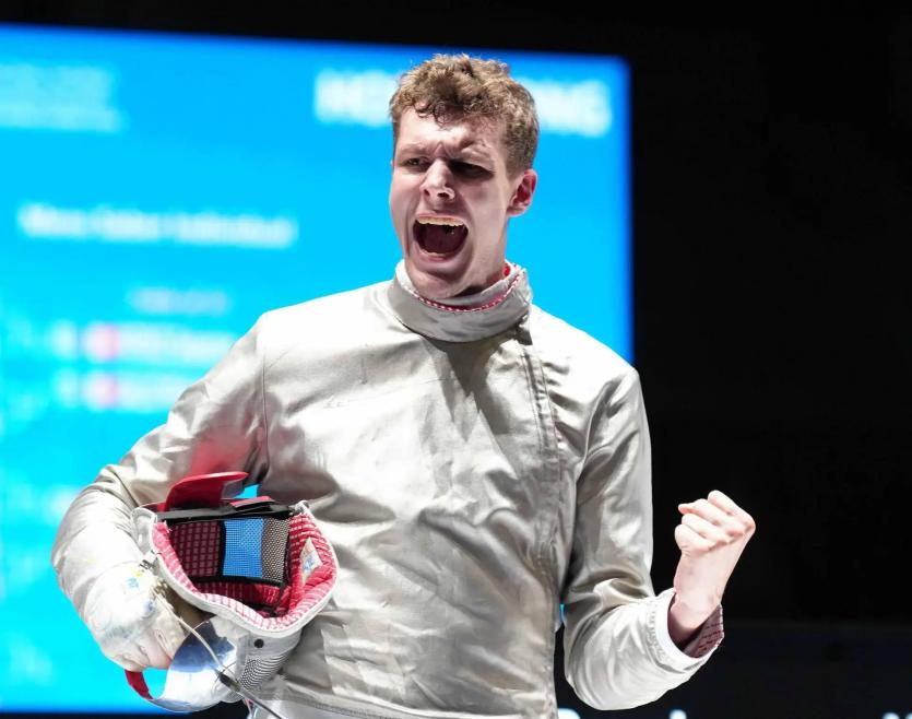 Фото Российский саблист Павел Граудынь завоевал первое золото чемпионата мира в Гонконге