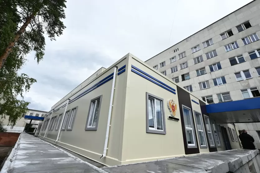Фото Новое отделение больницы ФМБА в Озёрске готово к массовому поступлению пациентов в случае ЧС