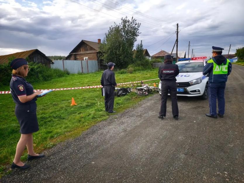 Фото В Кунашакском районе в ДТП с двумя питбайками пострадали подростки 13 и 14 лет