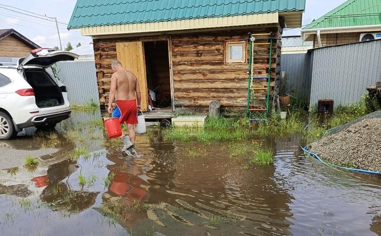 Фото Помогите, тонем! Жители СНТ «Касарги» просят губернатора о помощи: участки затопило