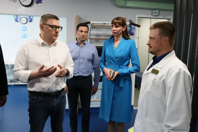 Фото Импульс мегаполиса: Алексей Текслер проверил готовность Центра художественной гимнастики, мега-школы и Центра реабилитации