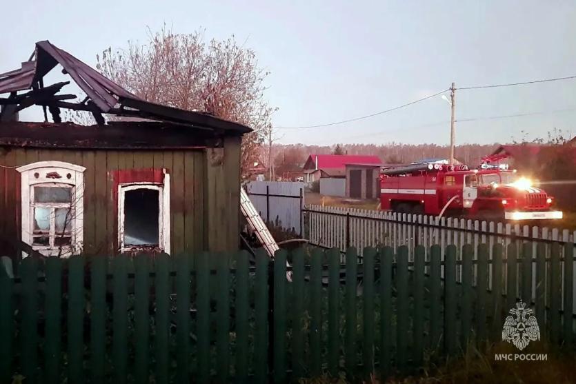 Фото Зола из печки привела к пожару в Кунашакском округе