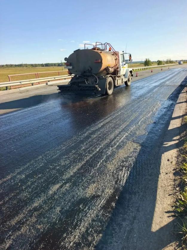 Фото На мостах в Чебаркульском и Уйском районах заменили асфальт