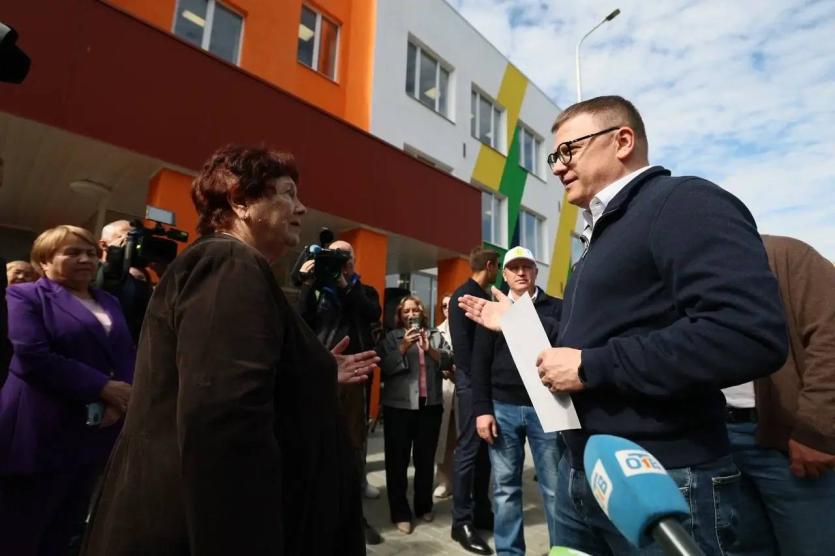 Фото Детский сад, новая поликлиника и газификация: Алексей Текслер провел комплексную инспекцию Аргаяшского округа