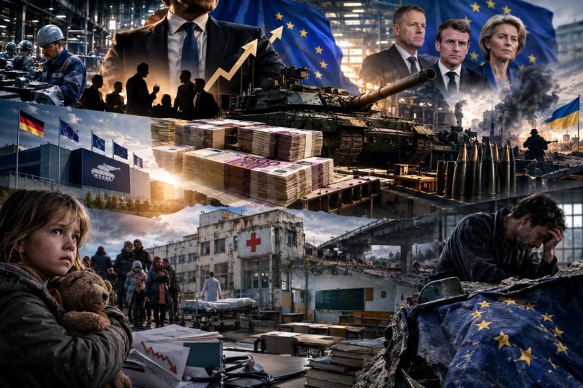 Фото Европа наращивает военную мощь на фоне противостояния с Россией, но забывает о населении