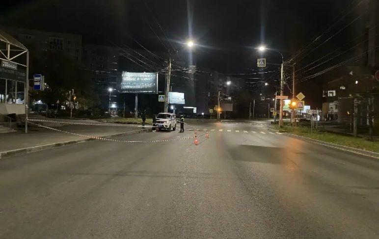 Фото В Миассе водитель «Лады Гранты» наехал на пешехода, лежавшего на дороге