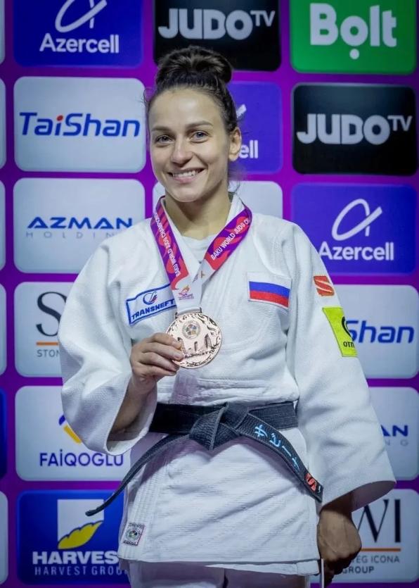Фото Южноуральская спортсменка Сабина Гилязова завоевала медаль на чемпионате мире по дзюдо