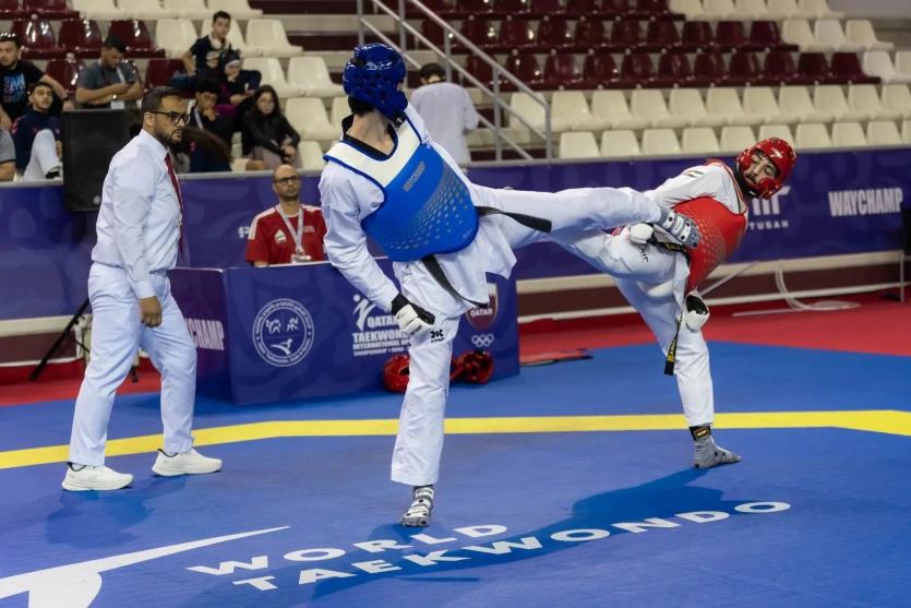 Фото Челябинский тхэквондист Всеволод Каминский завоевал бронзу на Qatar Open 2026