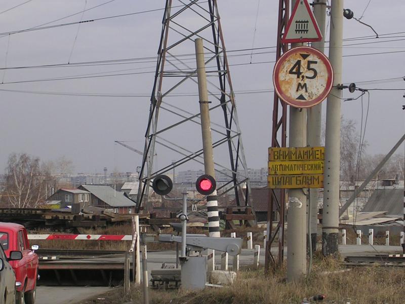 Фото Девять ДТП на железнодорожных переездах