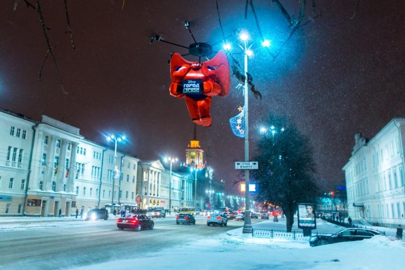 Фото Над Челябинском поднимется трехметровый ангел