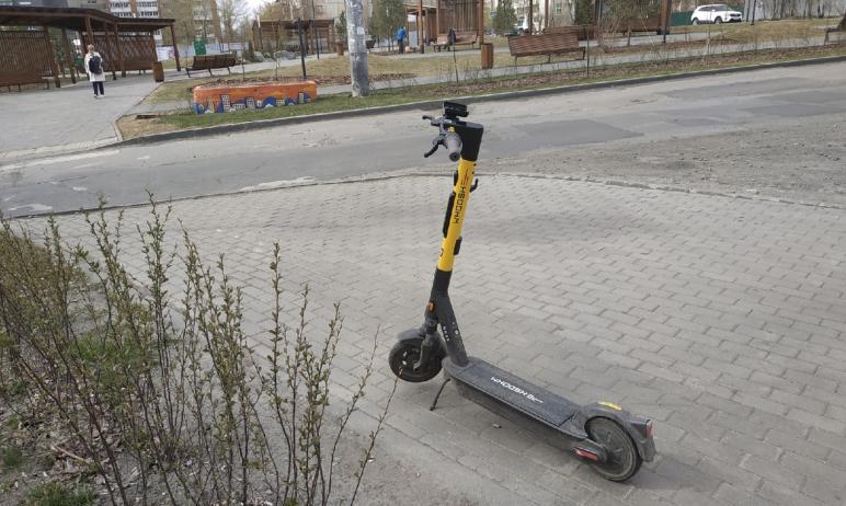 Фото Челябинца оштрафовали за быструю езду на самокате