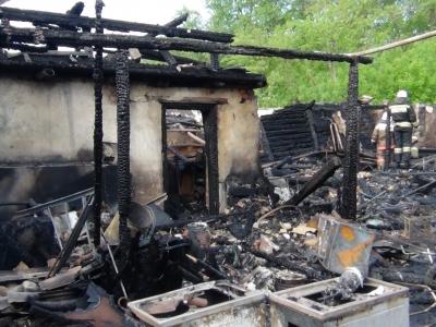 Фото При пожаре в Копейске погибли четыре человека