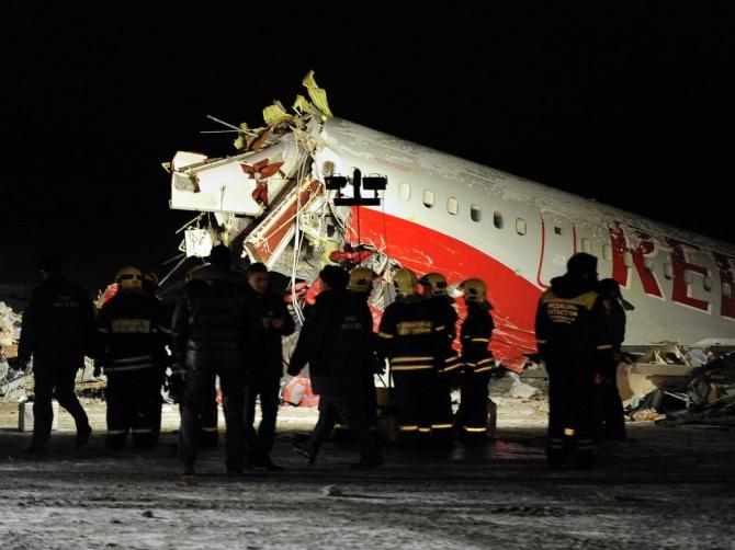 Фото Готовы предварительные результаты расследования авиакатастрофы во Внуково, где погиб глава компании Total