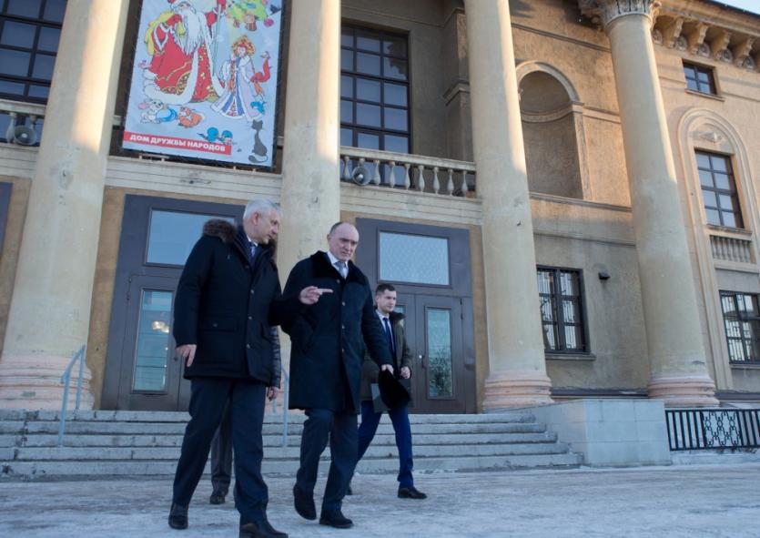 Фото Дом дружбы народов в Магнитогорске преобразится снаружи в 2018 году