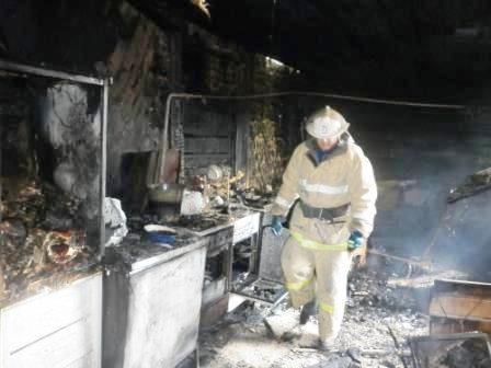 Фото Чайник стал причиной пожара в селе Поляновка