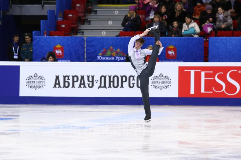 Фото Чемпионат России по фигурному катанию в Челябинске: Короткая программа у мужчин