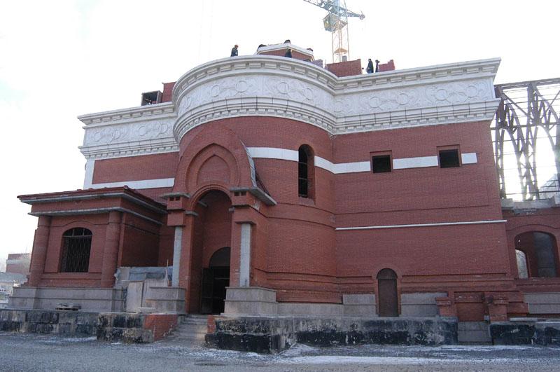 Фото В Челябинске продолжается строительство православного Храма Святого Великомученика Георгия Победоносца
