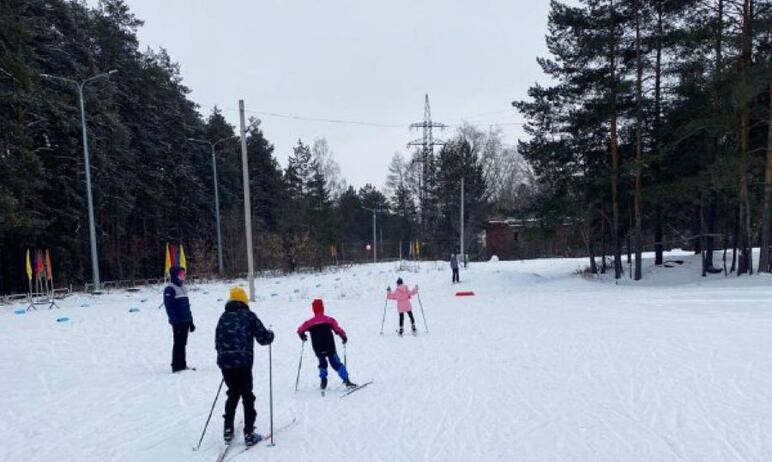Фото Челябинск открыл лыжный сезон