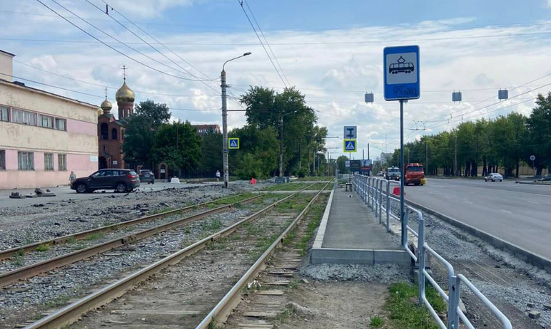 Фото В Челябинске перенесут трамвайную остановку «Театр ЧТЗ»