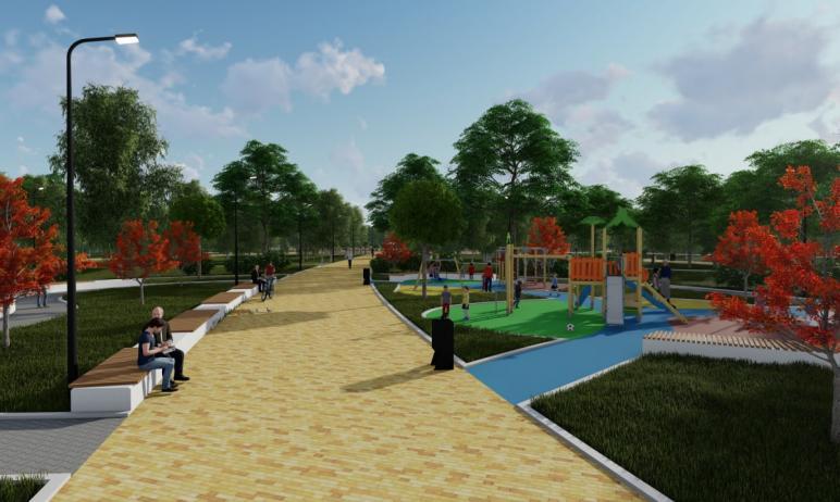 Фото Реконструкцию Парка Победы в Копейске обсудили на презентации проекта