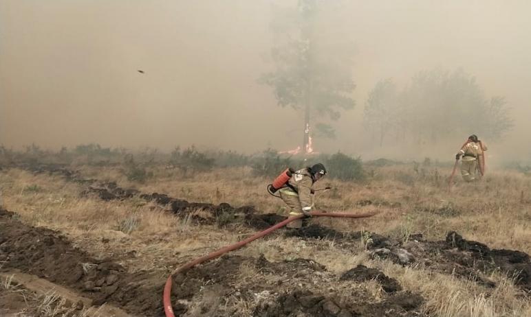 Фото В Карталинском районе, где бушуют пожары, прошел дождь