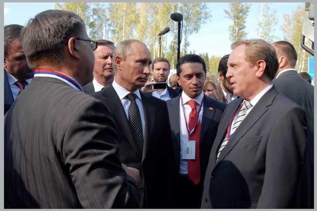 Фото Владимир Путин дал высокую оценку новым разработкам автозавода «Урал» «Группы ГАЗ»