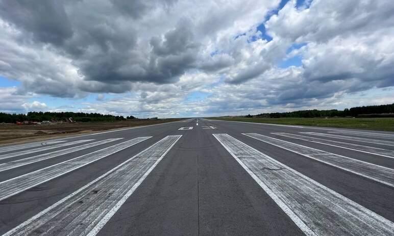 Фото Реконструкцию взлетно-посадочной полосы в аэропорту Магнитогорска завершат в ноябре 2023 года 