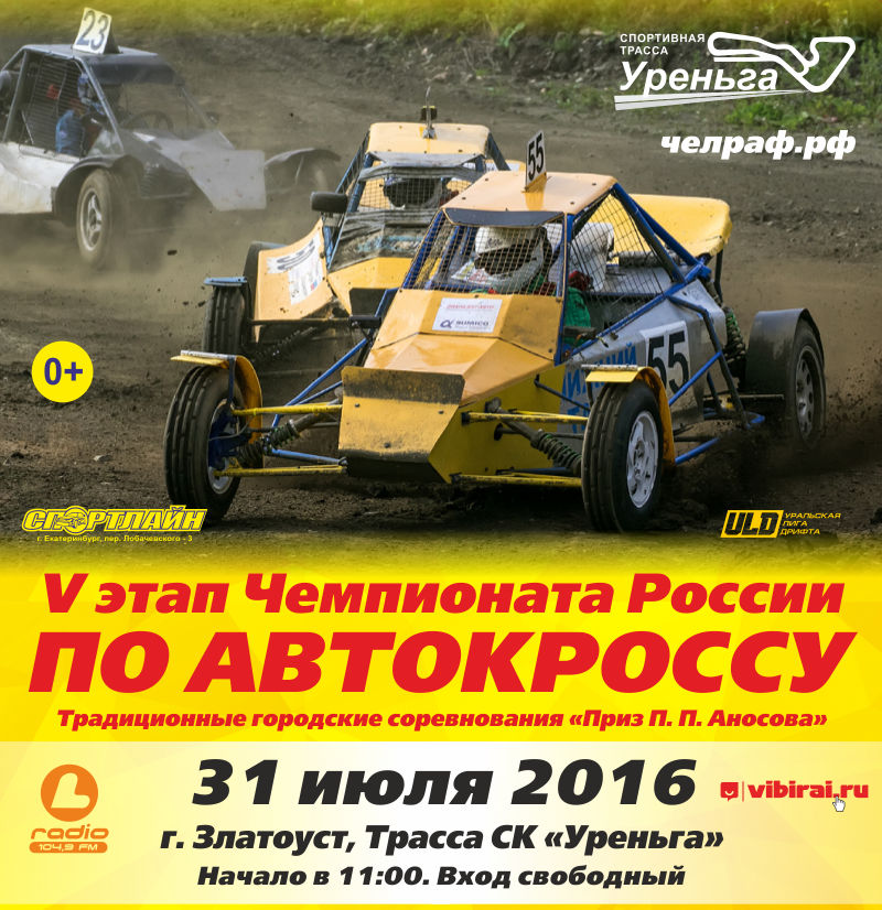 Фото На Южном Урале пройдет этап Чемпионата России по автокроссу