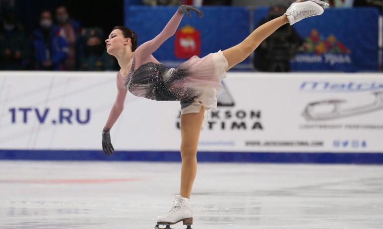 Фото Челябинский лед помог Анне Щербаковой из Москвы стать трехкратной чемпионкой России