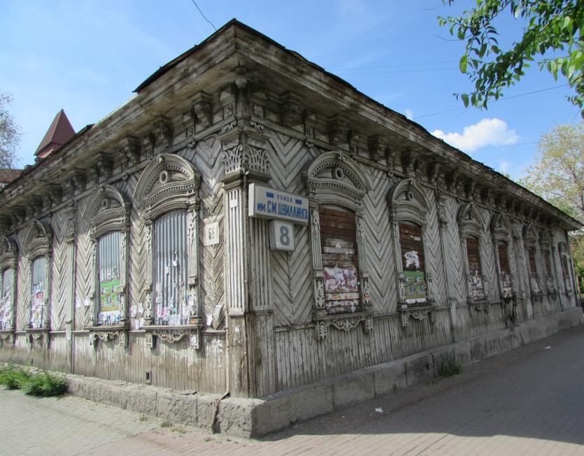 Фото В Челябинске старинный дом №8 на Цвиллинга снова будут продавать
