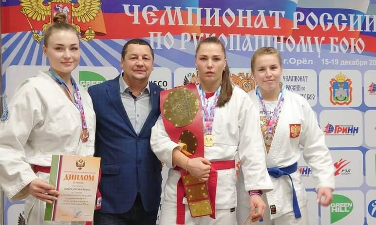 Фото Сотрудница копейской колонии стала пятикратной чемпионкой России по рукопашному бою