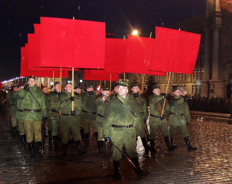 Фото В Екатеринбурге прошла репетиция военного парада