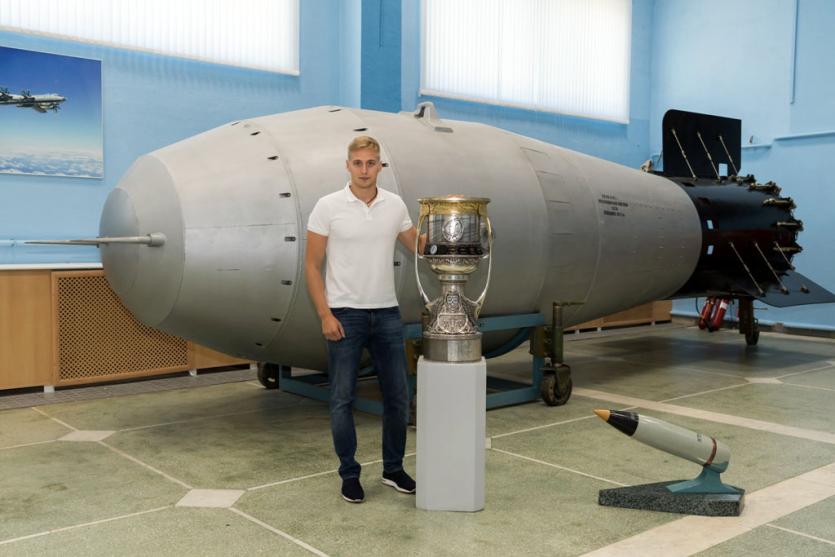 Фото Кубок Гагарина в Музее ядерного оружия