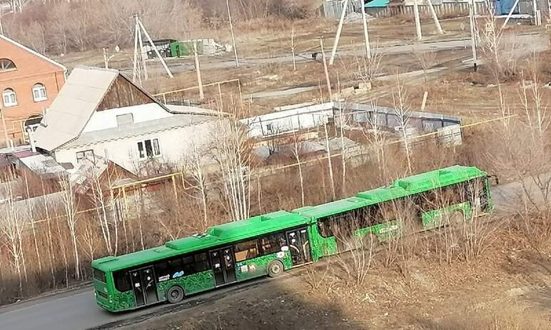 Фото В Челябинске столкнулись два пассажирских автобуса