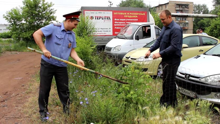 Фото Полицейские демонтировали семь незаконных парковок в Челябинске