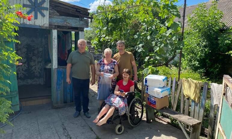 Фото Челябинская область пришла на помощь семьям Донбасса с детьми-инвалидами