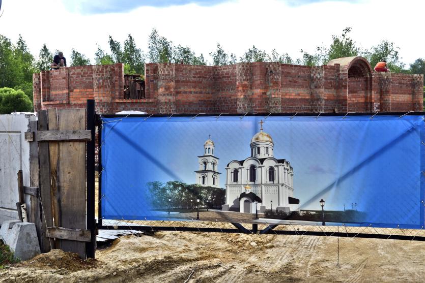 Фото На территории челябинского филиала академии ВВС построят храм