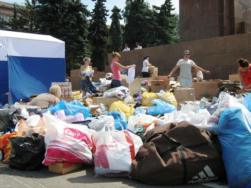 Фото Гуманитарная помощь от челябинцев завтра отправляется в Краснодарский край