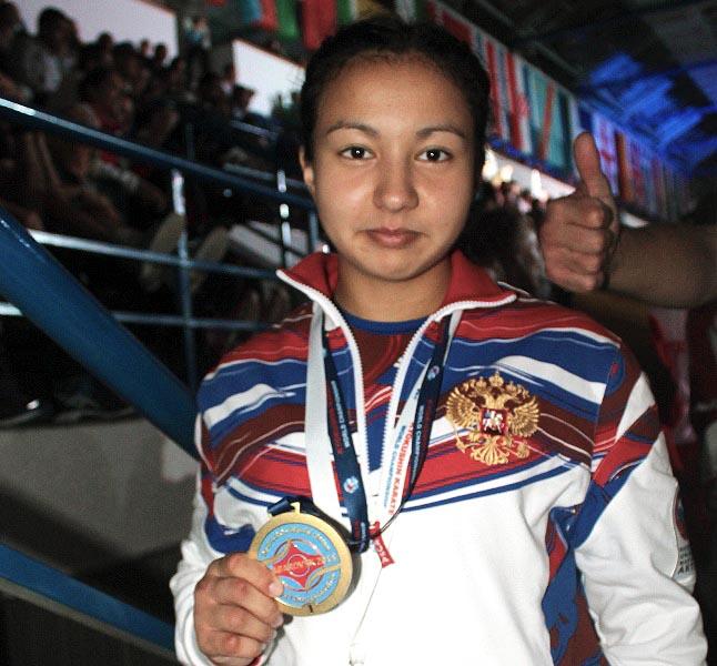 Фото Южноуральская спортсменка стала чемпионкой мира по каратэ