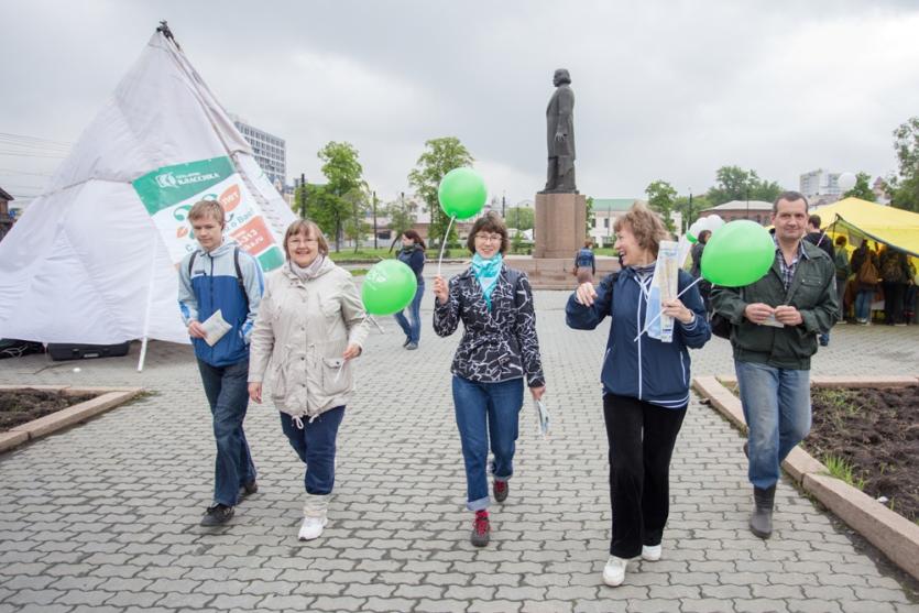 Фото Погода не испугала участников первой Городской прогулки