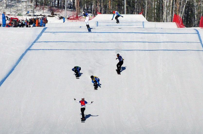 Фото На этапе Кубка мира в «Солнечной долине» российские сноубордисты остались без наград