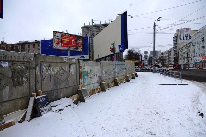 Фото В Челябинске снесли поворот с проспекта Ленина, построенный со скандалом. Мэрия уступила &quot;Жилтехстрою&quot;?
