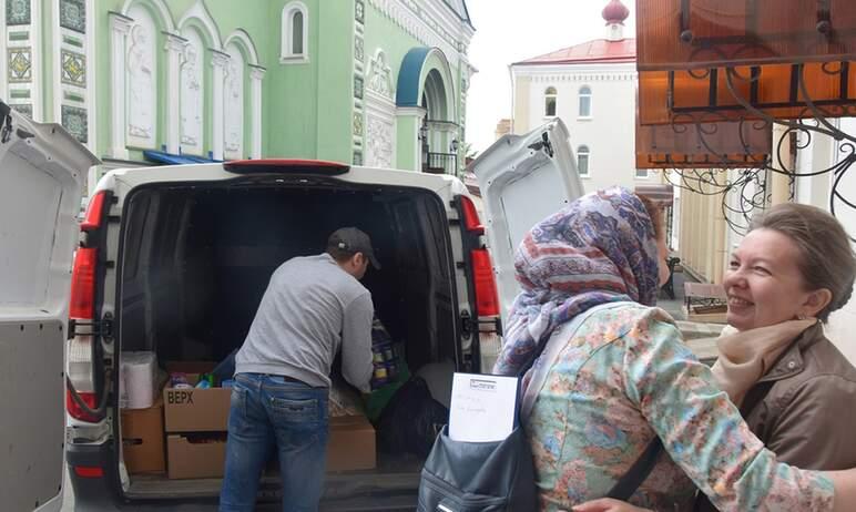 Фото Кафедральный собор Челябинска передал для Донбасса новую партию гуманитарной помощи