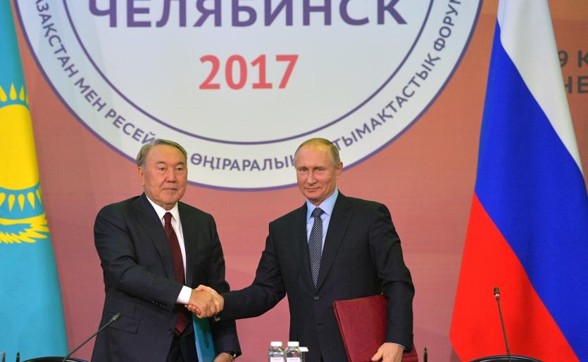 Фото Путин и Назарбаев поддержали  строительство скоростной магистрали «Китай – Казахстан – Россия – Европа» 