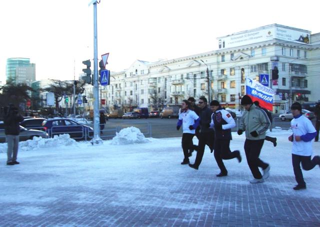 Фото Депутат Госдумы совершил оздоровительную пробежку по Челябинску