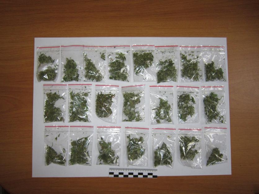 Фото Челябинские полицейские задержали жителя Уфы с пакетиками марихуаны