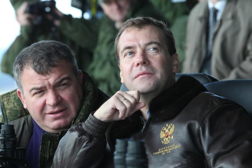 Фото  Дмитрий Медведев побывал в Чебаркуле на завершающем этапе стратегических военных учений