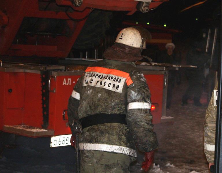 Фото Пожар на северо-западе Челябинска