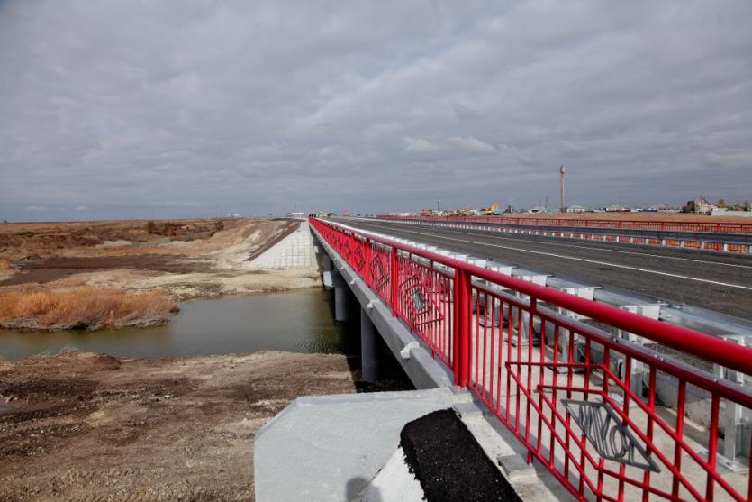 Фото В Карталинском районе появился новый мост через реку Караталы–Аят